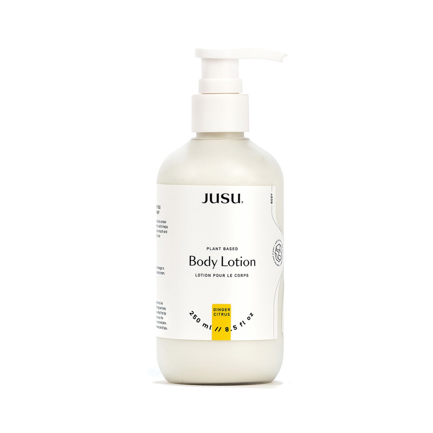 Ginger Citrus Body Lotion - JUSU Wellness