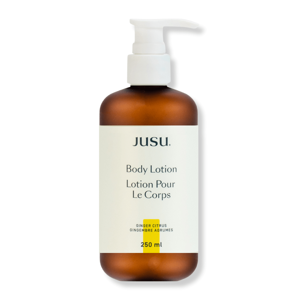 Ginger Citrus Body Lotion (Amber Bottle) - JUSU Wellness