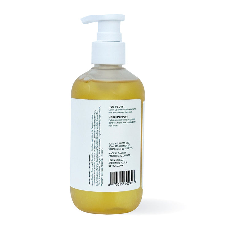 Ginger Citrus Hand Soap - JUSU Wellness