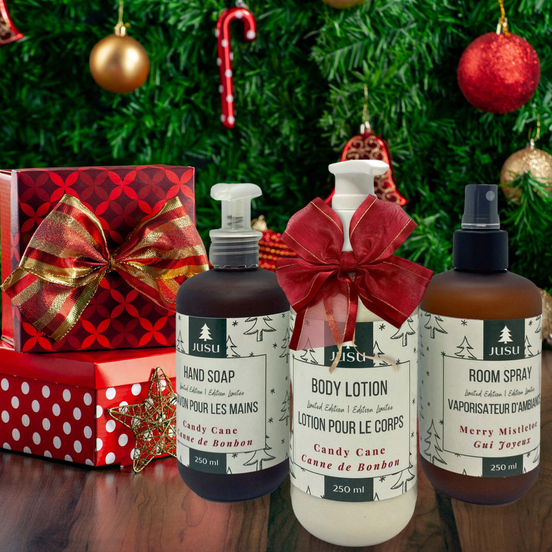 Holiday Gift Set: Holiday Glow & Scent Bundle - JUSU Wellness