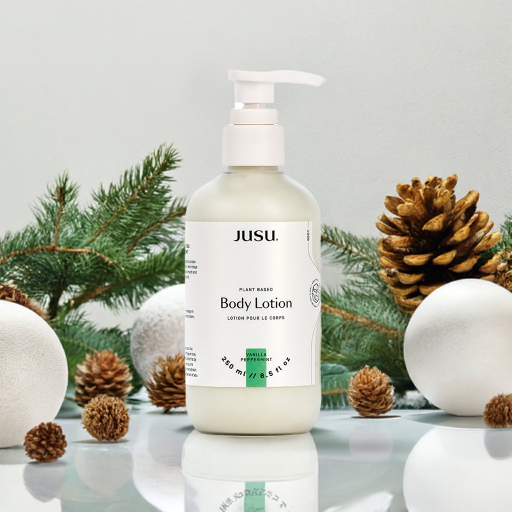 Vanilla Peppermint Body Lotion - JUSU Wellness